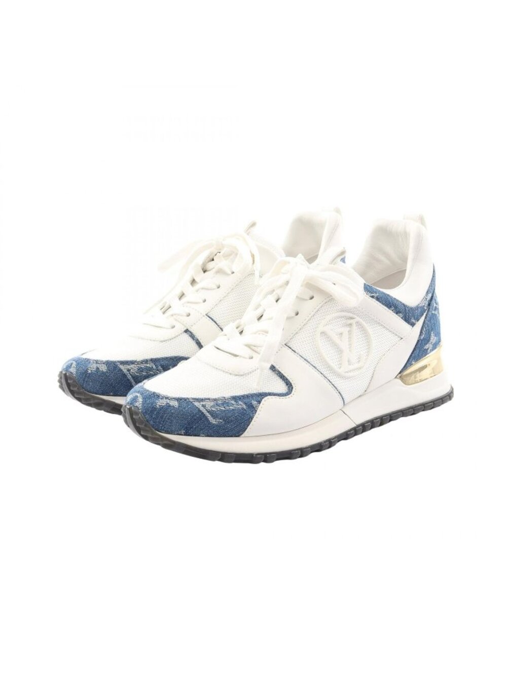 Louis Vuitton Sneakers Runawayline Monogram Denim Leather